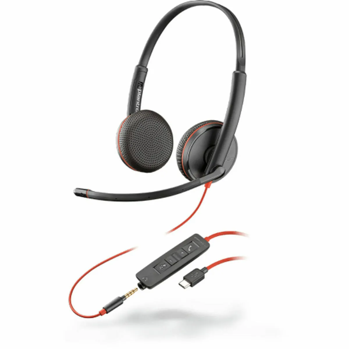 POLY  Blackwire 3200 Series - Noir