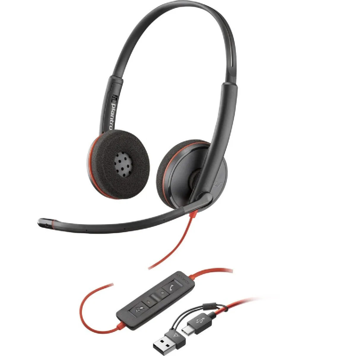 POLY  Blackwire 3200 - Noir
