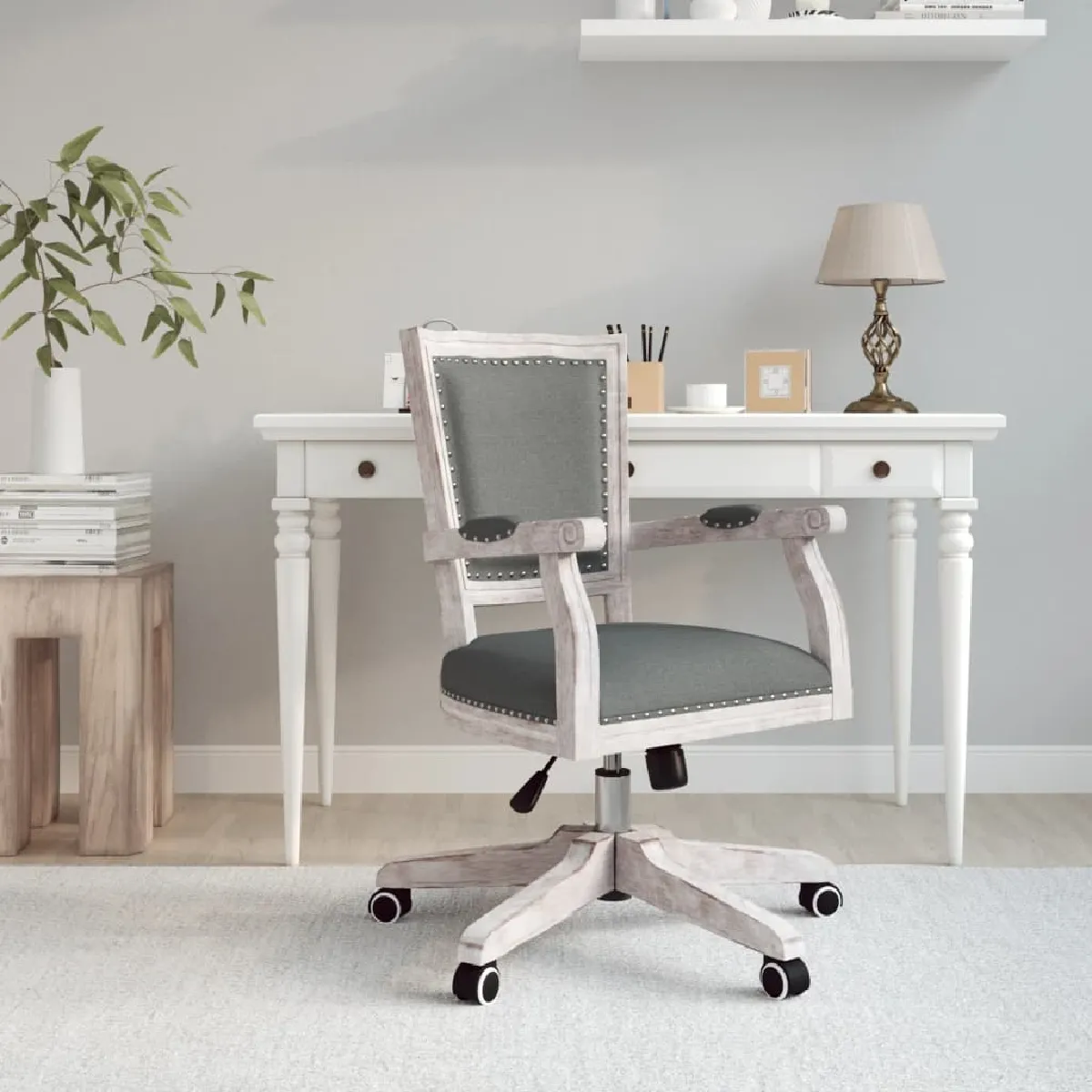 VIDAXL Chaise Pivotante de Bureau - vue 5
