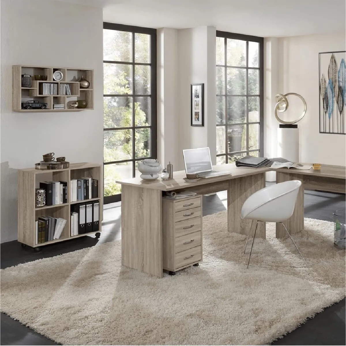 FMD Armoire mobile - Chêne FMD Armoire mobile - Chêne
