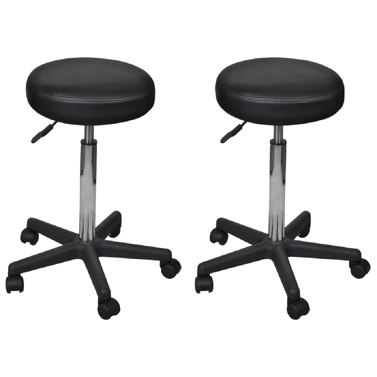 vidaXL Tabourets de bureau Lot de 2 - vue 2