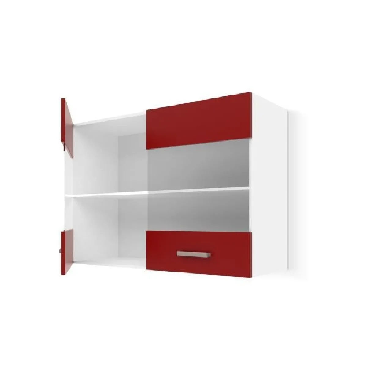 Cstore Rouge Meuble Haut De Cuisine Vitré