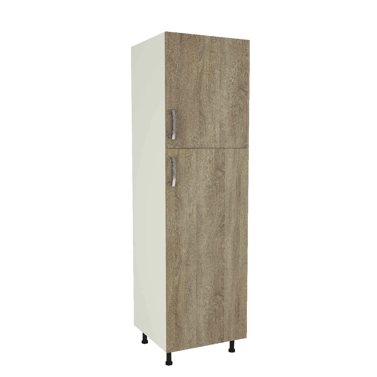 Pegane Meuble colonne cuisine - Chêne