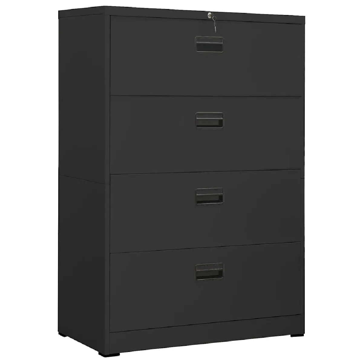 Vidaxl Classeur - Anthracite
