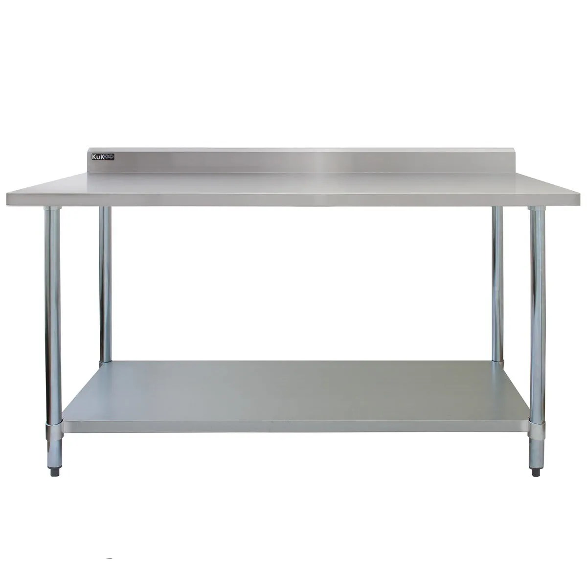 Monstershop Plan de travail inox cuisine - Argent