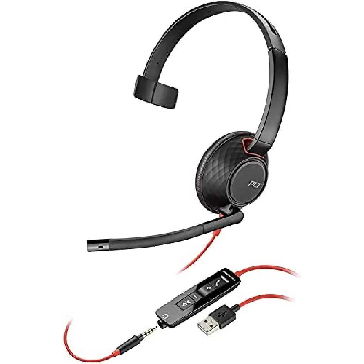 Plantronics Noir Blackwire 3200