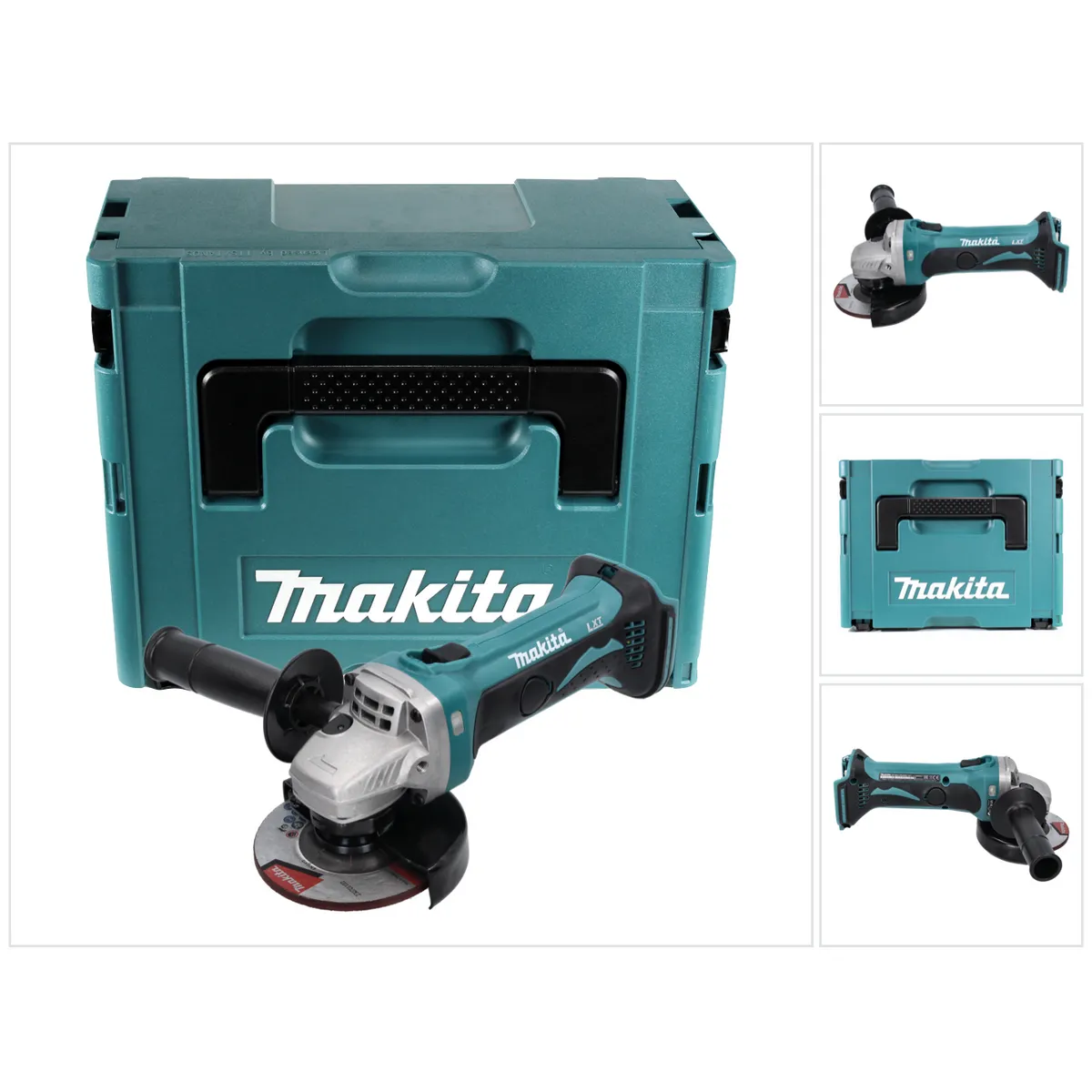 Makita DGA452ZJ Meuleuse d'angle Li Ion 18V machine seule dans MAKPAC 115mm - vue 2
