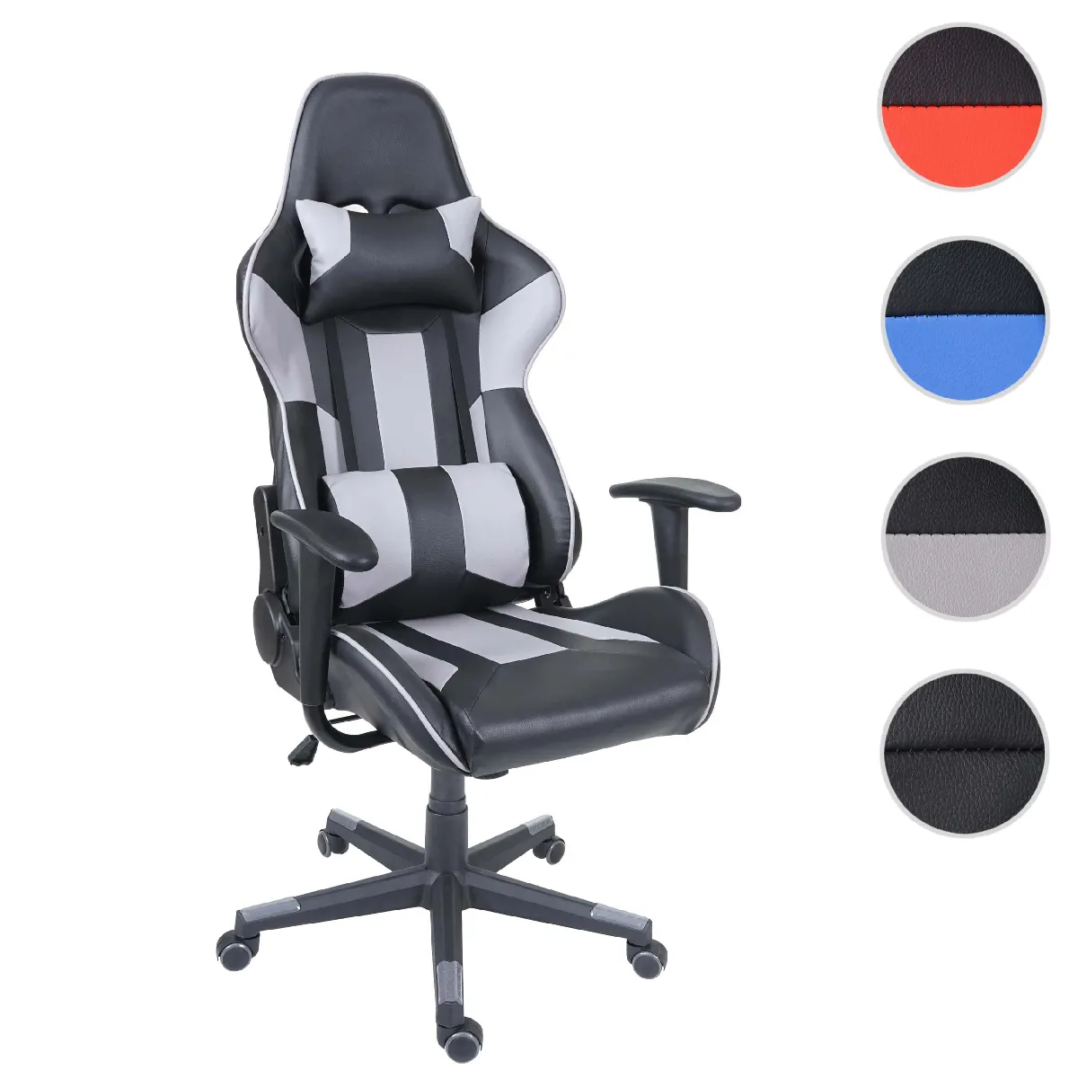 Mendler fauteuil de bureau pivotant - Noir