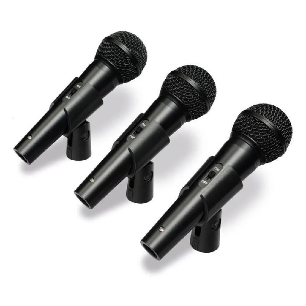 Woodbrass Pack De 3 Microphones Dynamiques Mm5s