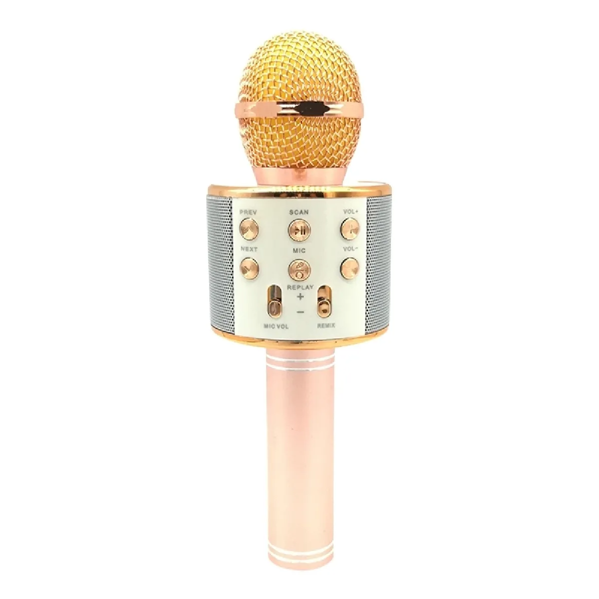 Yonis Microphone Smartphone Externe - Or