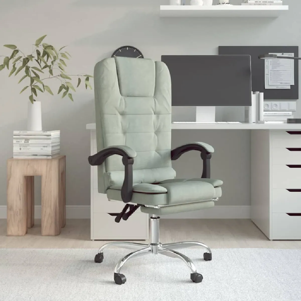 vidaXL Fauteuil de massage de bureau