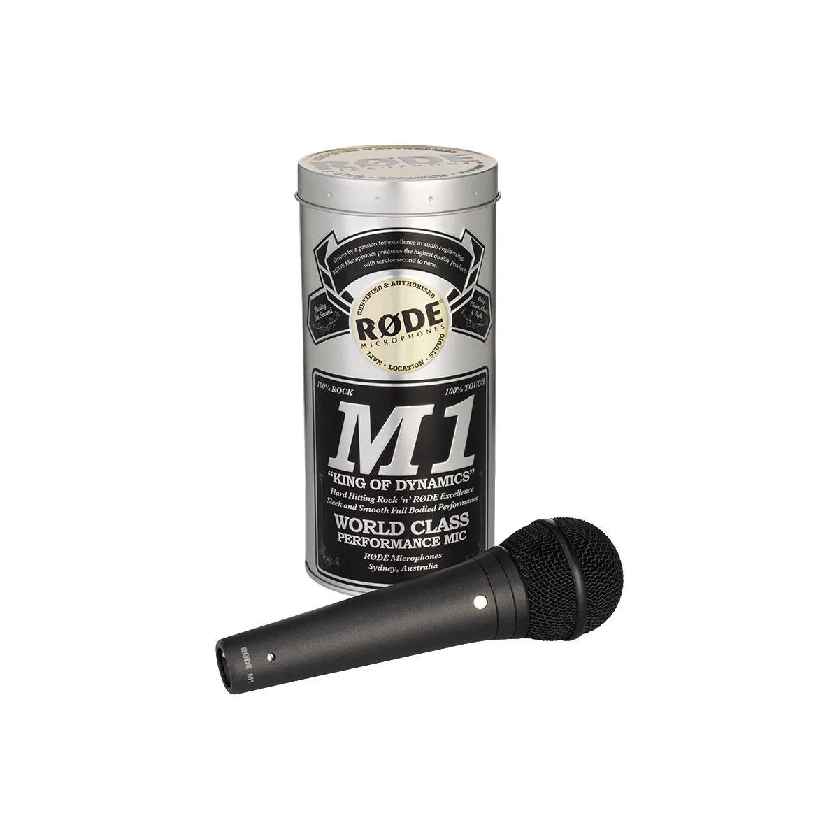 Joom Issoku Itto Rode M1 Microphone Dynamique Pour Performances Live Microphone À Main Noir - Image 3