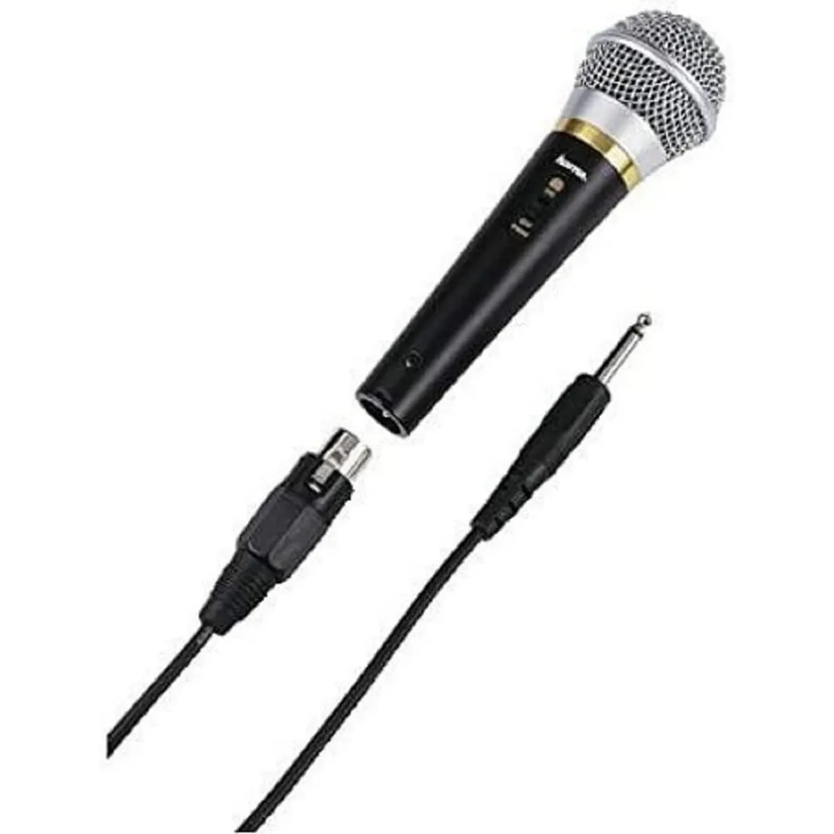 Hama Noir Microphone Dynamique Omnidirectionnel Dm 60