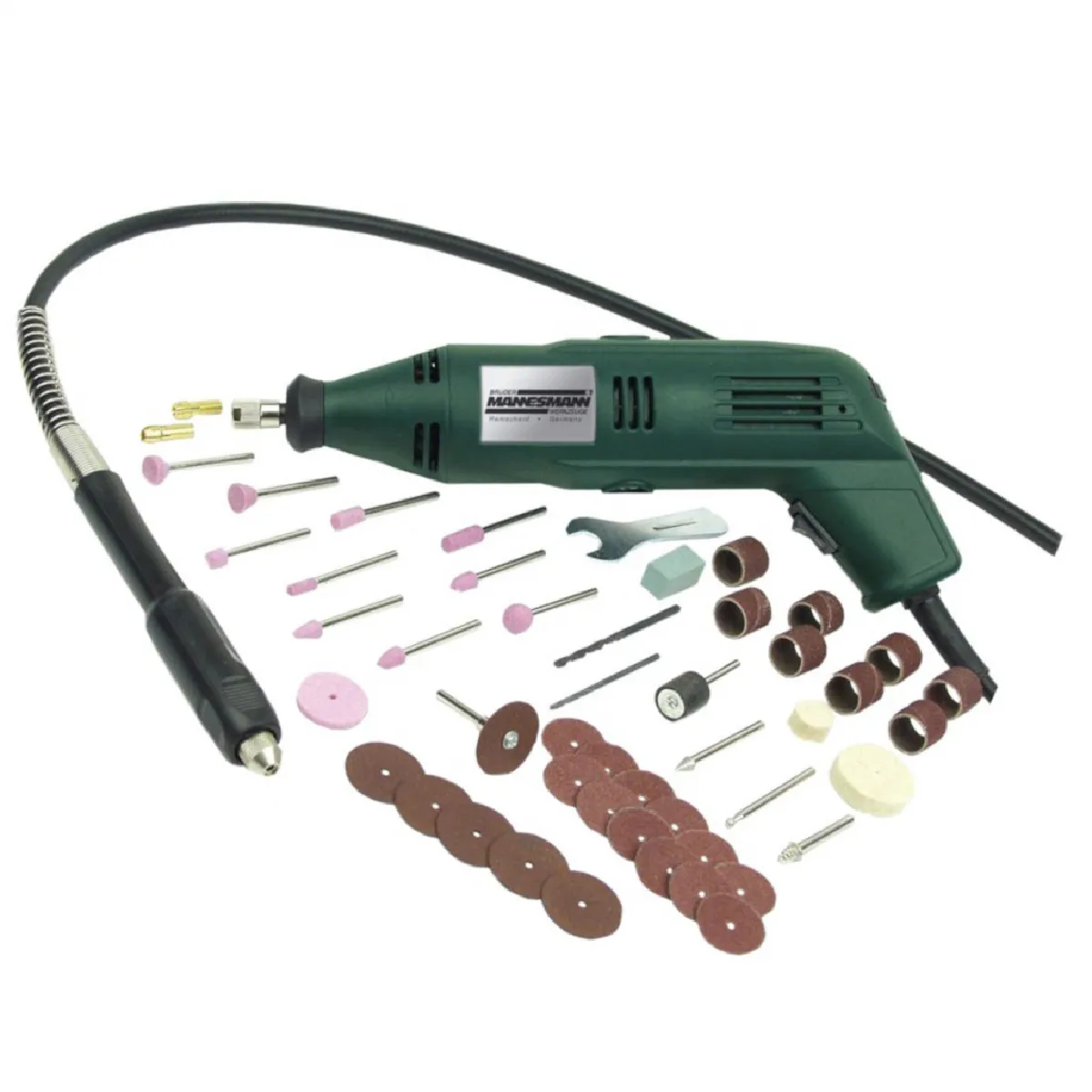Bruder Mannesmann Brüder Mannesmann Mini Meuleuse 135W 53 Pcs