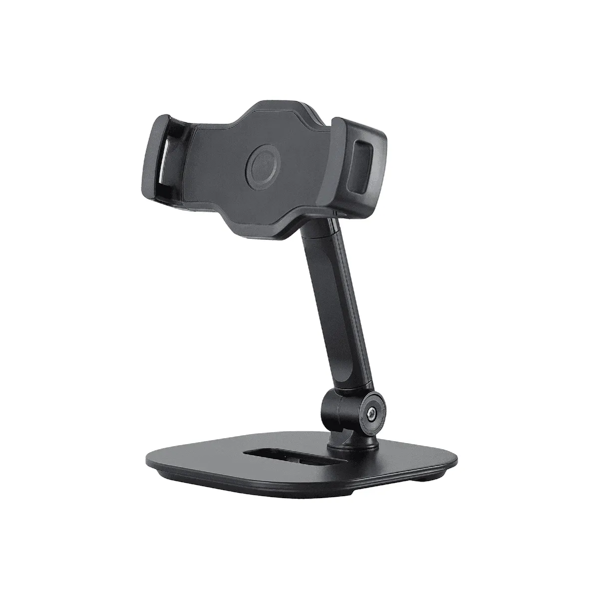 K&M Noir Support Ajustable Pour Smartphone Et Tablette