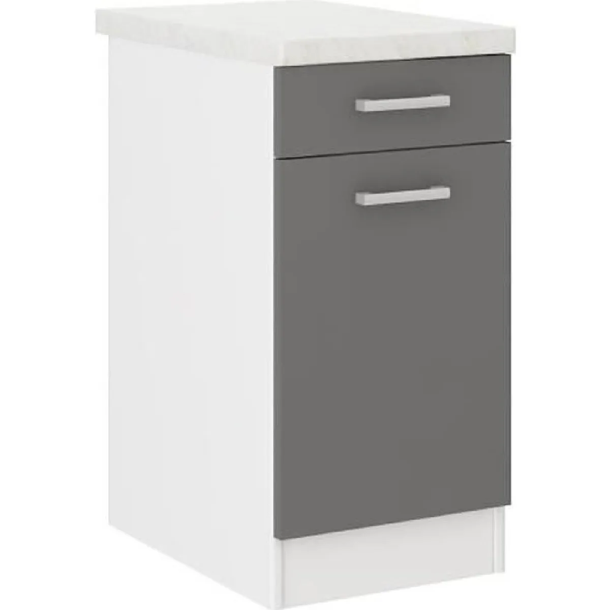Ultra Meuble bas de cuisine - Gris Ultra Meuble bas de cuisine - Gris