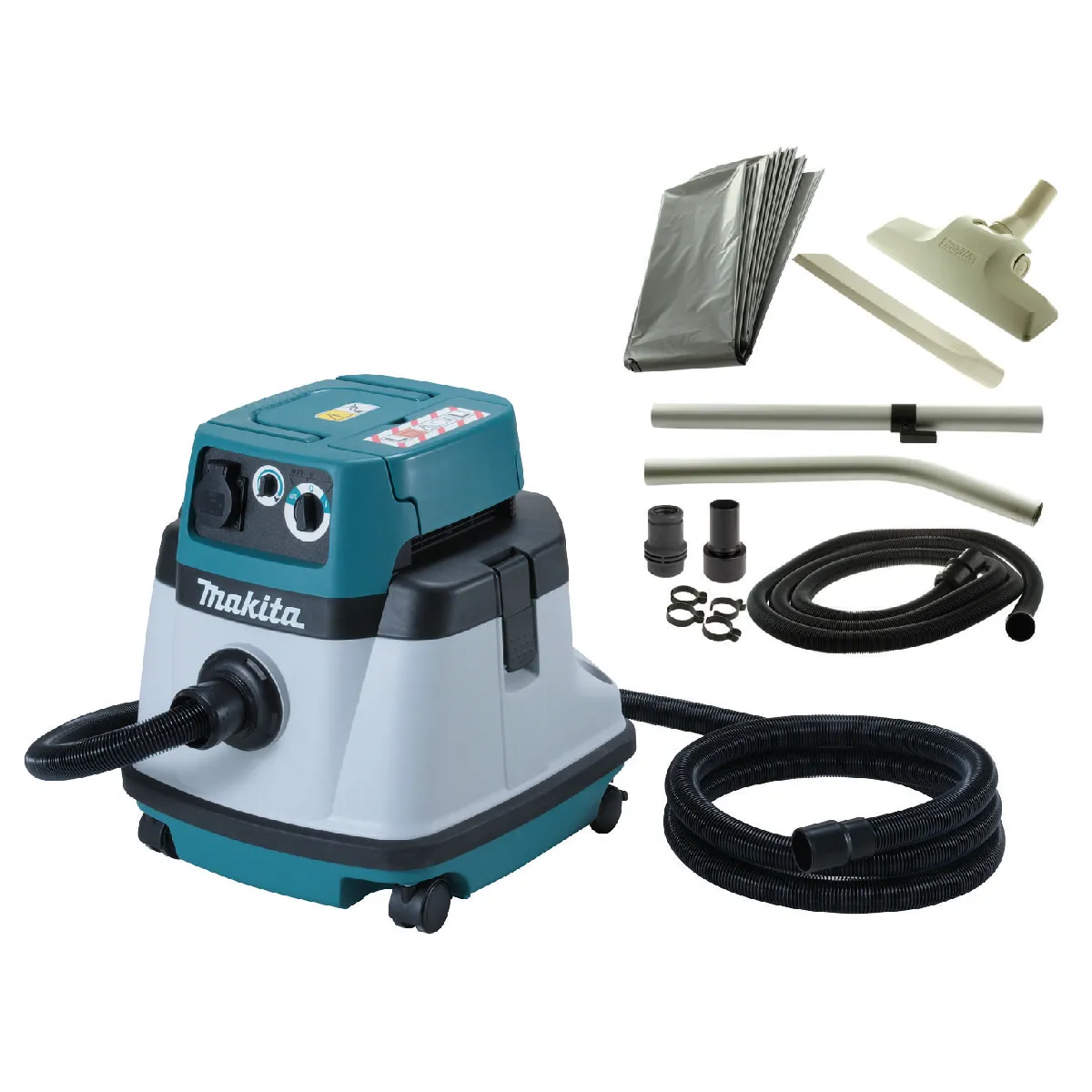 Aspirateur Makita VC2510LX1 – 1050W, 25L, Classe L, Nettoyage Automatique
