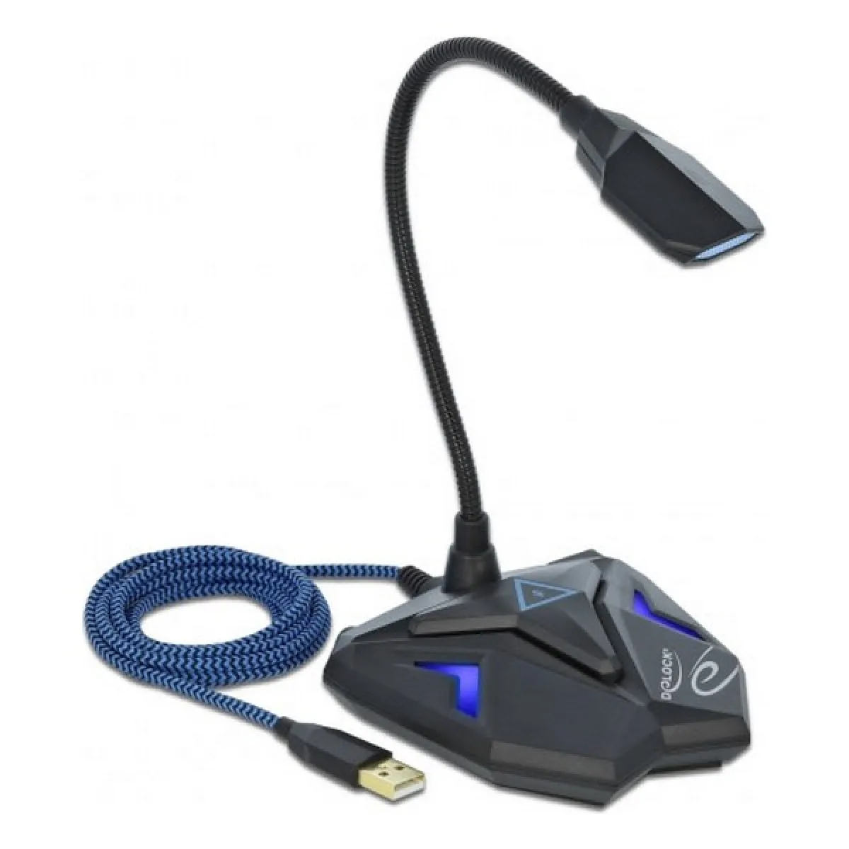 Delock Noir Microphone Pc Gamer