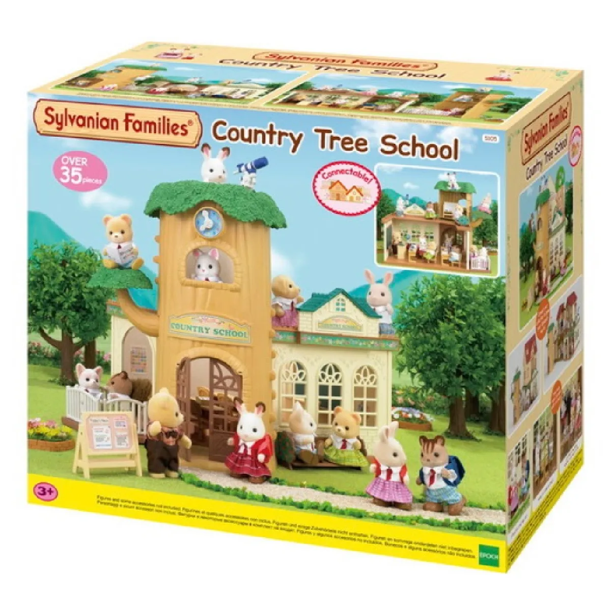 SYLVANIAN FAMILIES 5105 'école de la forêt La crèche 'école - vue 6