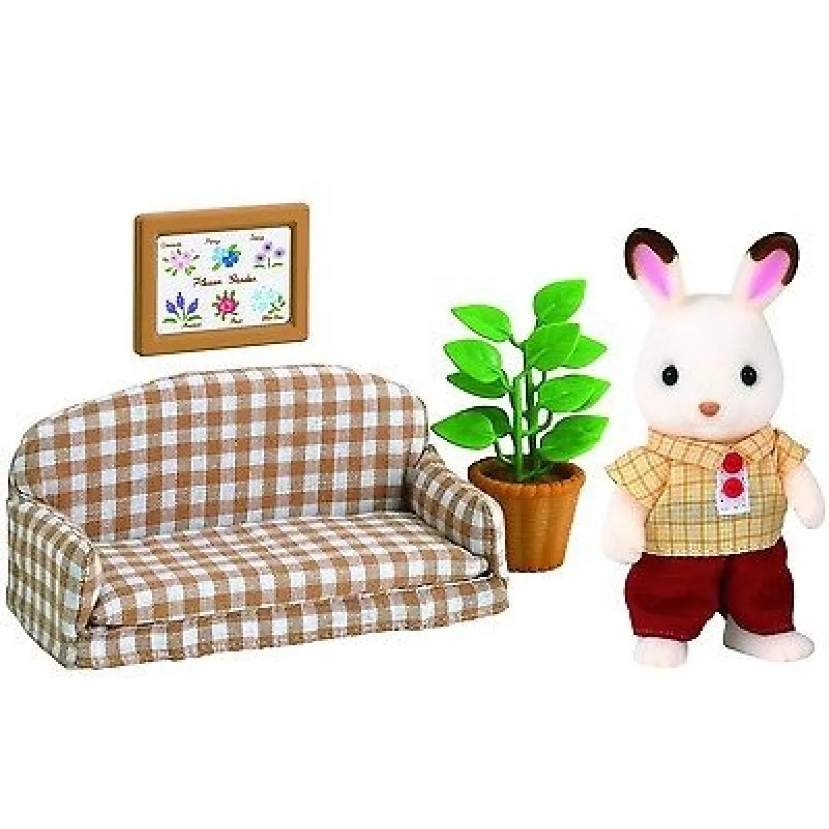 Salon SYLVANIAN FAMILIES 5013 Papa Lapin et accessoires Intérieur - vue 8