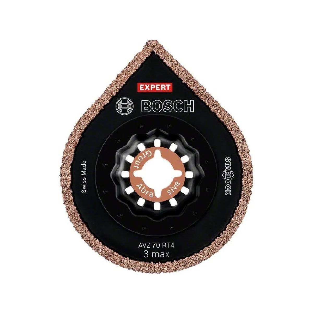 Bosch Lame oscillante Carbure 3 MAX AVZ 70 RT4