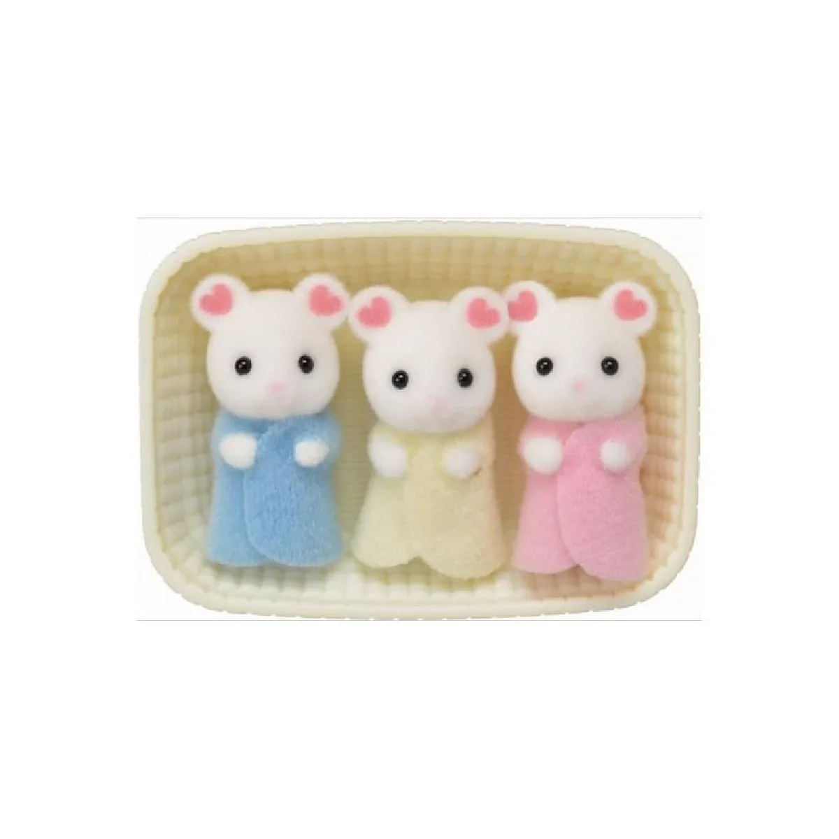 Figurine Sylvanian Families 5337 – Triple Souris Marshmallow - vue 3