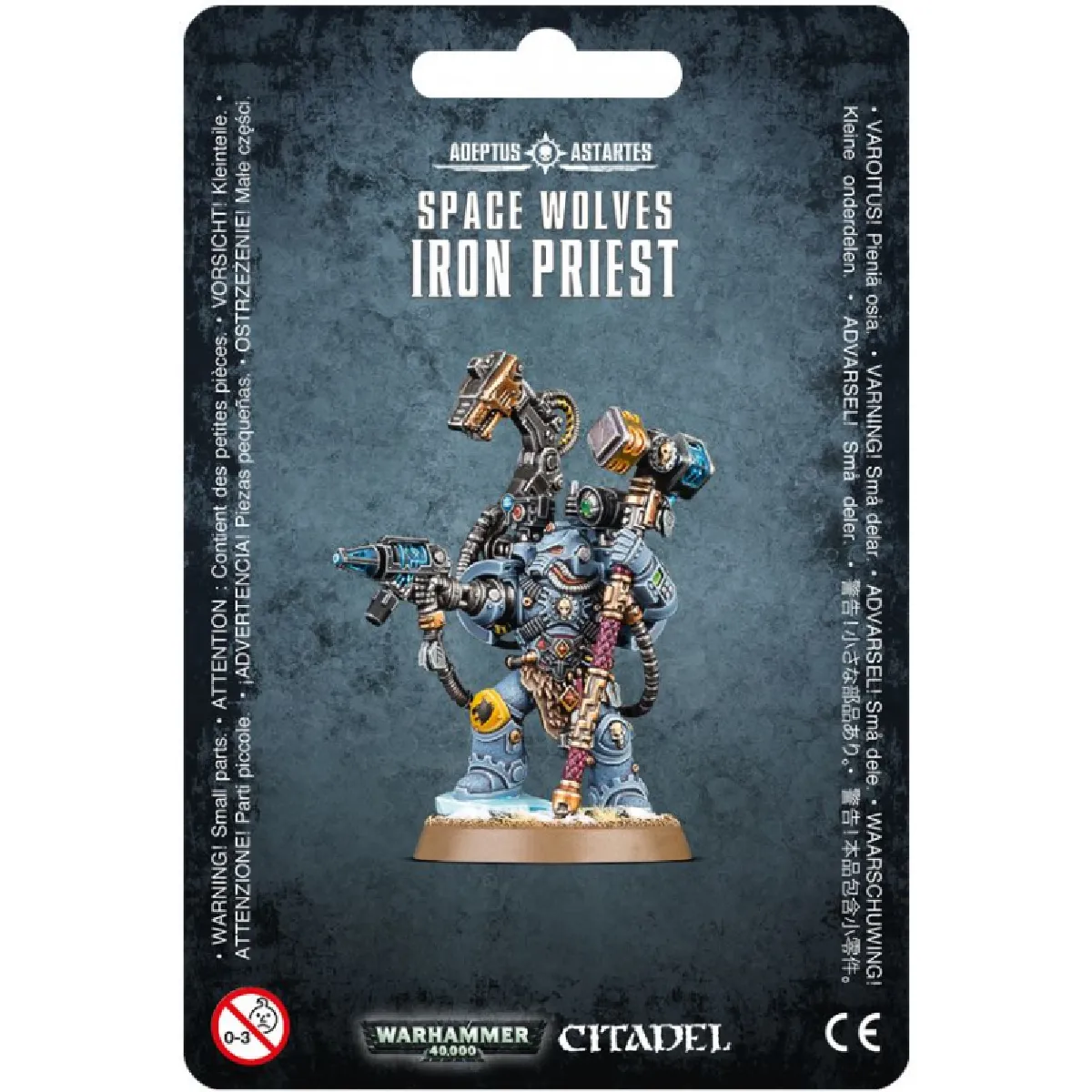 GAMES WORKSHOP  Space Wolf Iron Priest