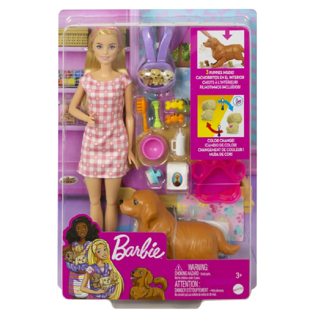 Barbie Barbie Naissance Des Chiots Mattel 'unité - vue 5