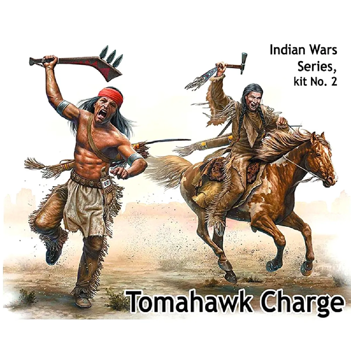 Masterbox Tomahawk Charge.indian Wars Series, Kit No.2- 1:35E - Master Box Ltd. - Image 4