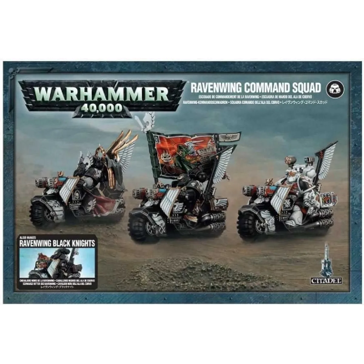 Games Workshop Warhammer 40,000 Escouade De Commandement Dark Angels