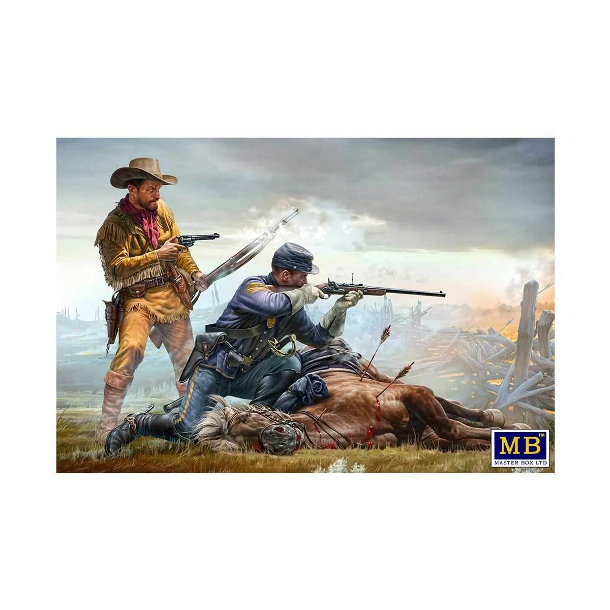 Masterbox Final Stand, Indian Wars Series - 1:35E - Master Box Ltd. - Image 4