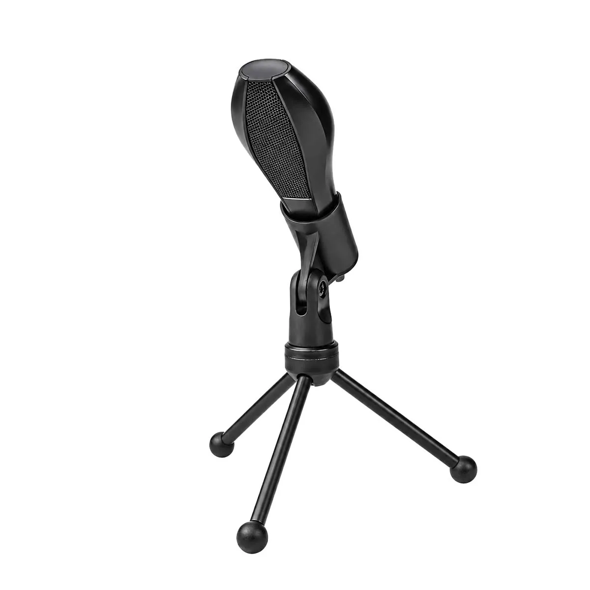 Nedis Microphone Filaire Double Condensateur Tripod Usb