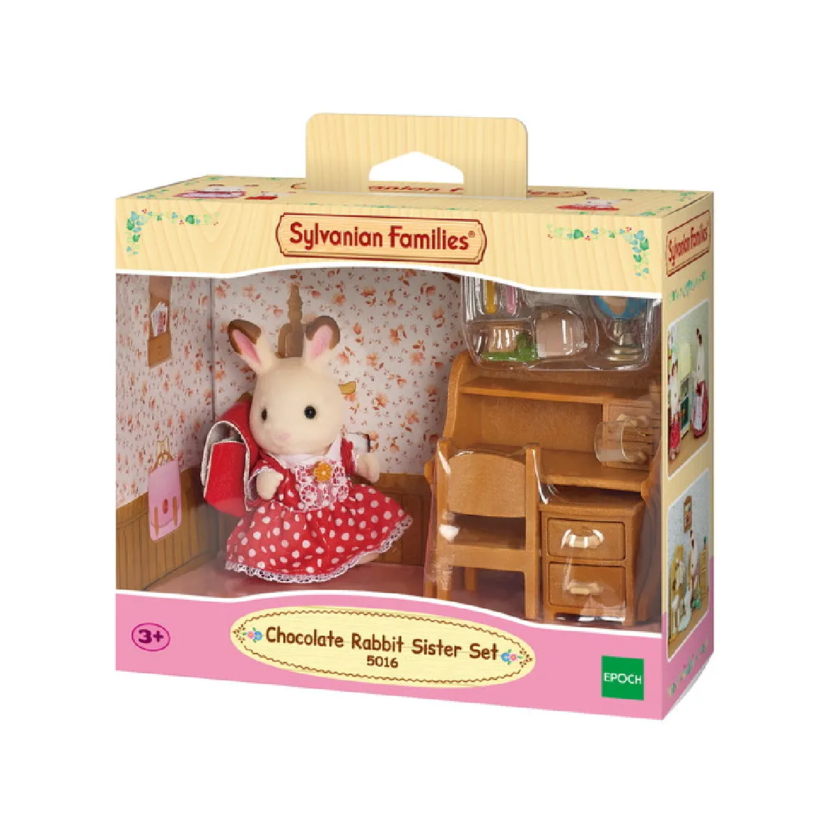 Sylvanian Family 5016 : Fillette lapin dans le bureau Epoch d'enfance - vue 9