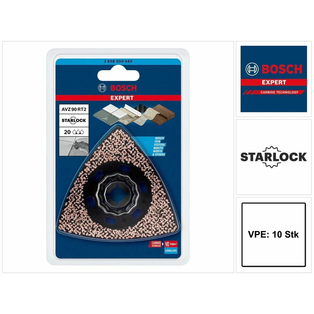 Bosch Plateaux de Ponçage AVZ 90