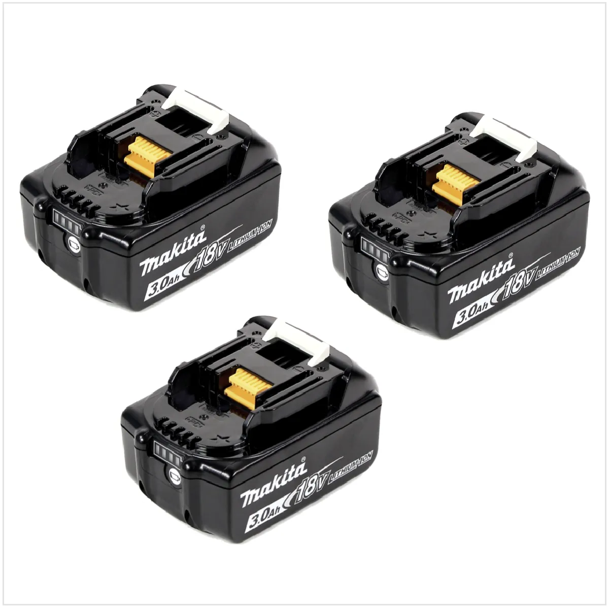 Makita BL 1830 B Batterie 3x 18V 3Ah