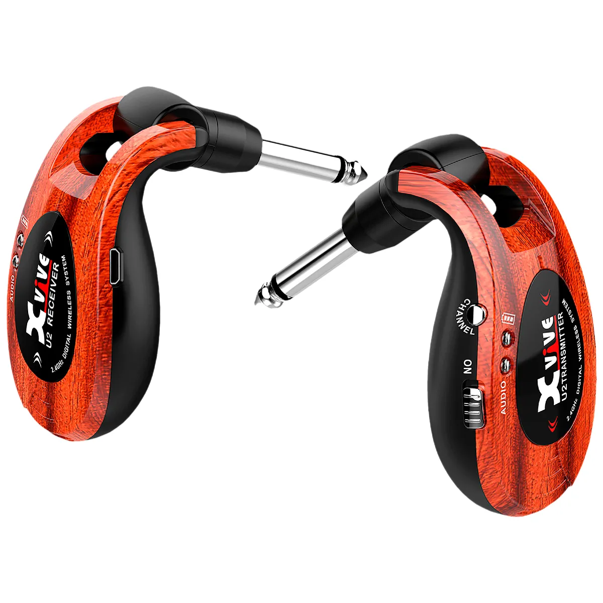 Xvive Système Hf Sans Fil Pour Guitare U2 Bois