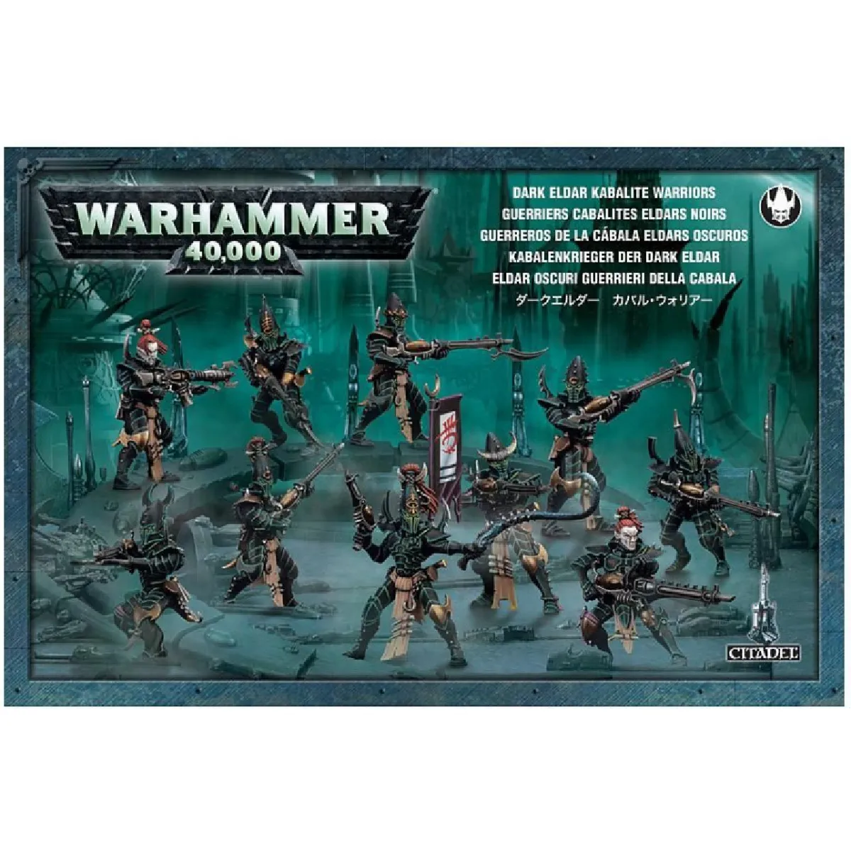 GAMES WORKSHOP  figurines Warhammer 40,000 Dark Eldar Kabalite Warriors