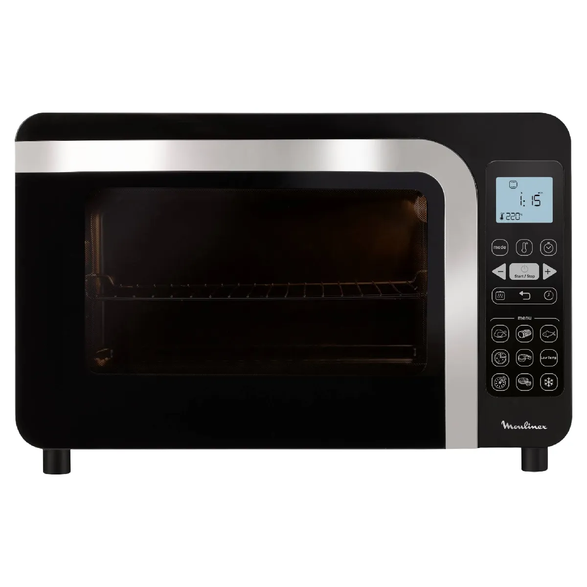 Moulinex Delicio Tactile 39L, 6 Modes de Cuisson, 9 Programmes Automatiques OX286810 Noir - vue 5