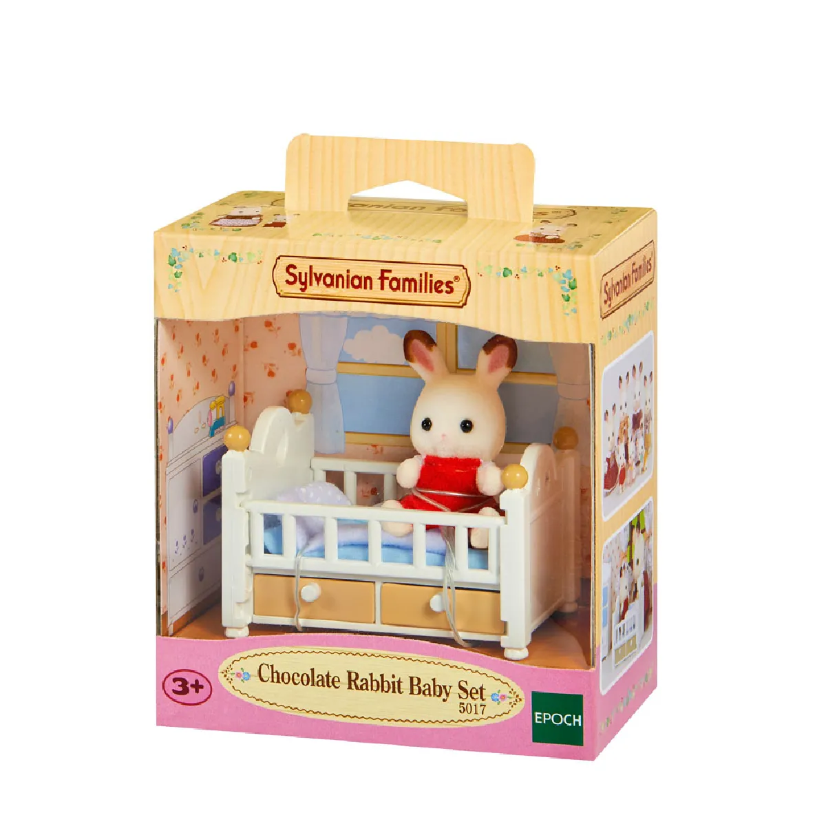 Sylvanian Families Sylvanian Bebe Lapin Chocolat Lit