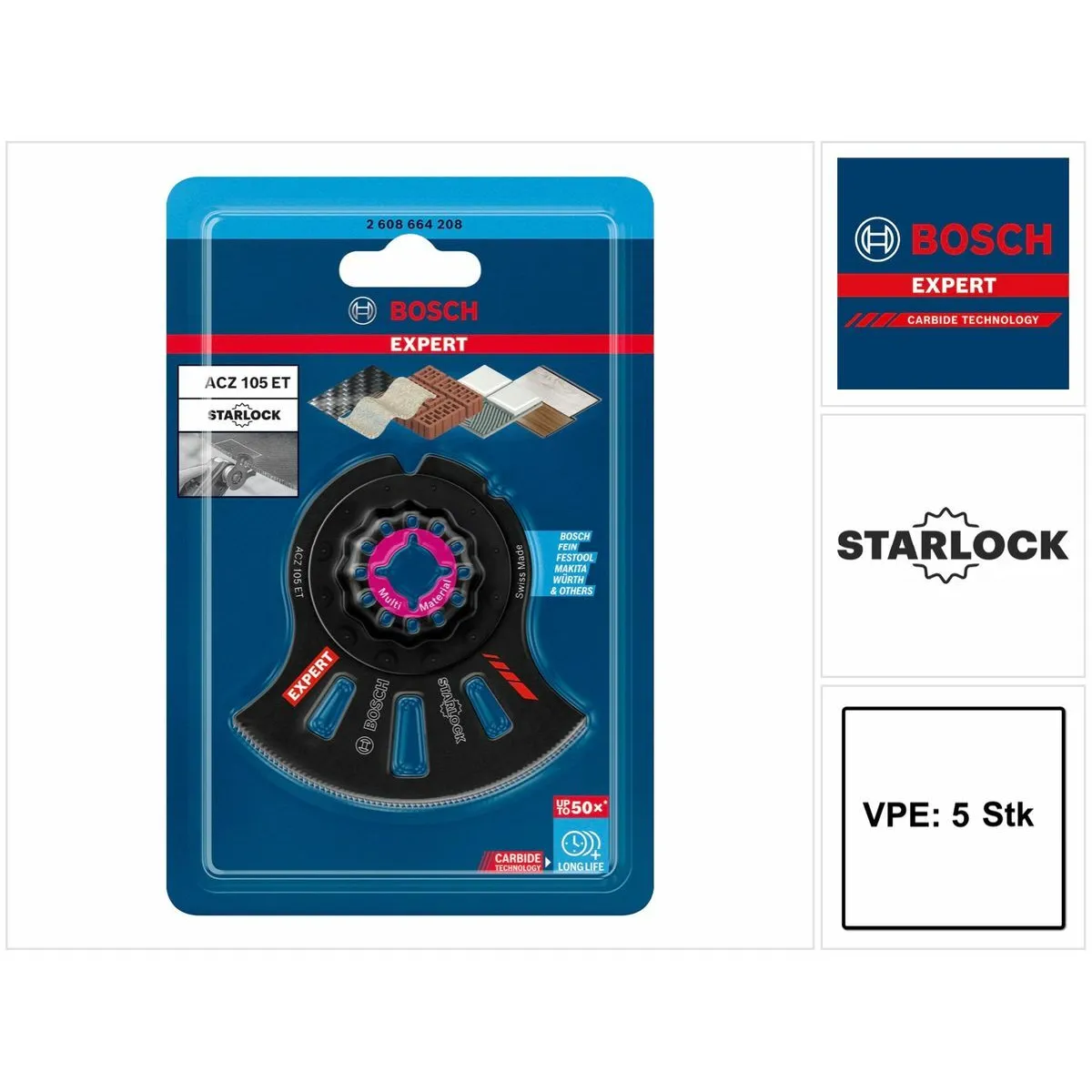 Bosch ACZ 105 ET - vue 3