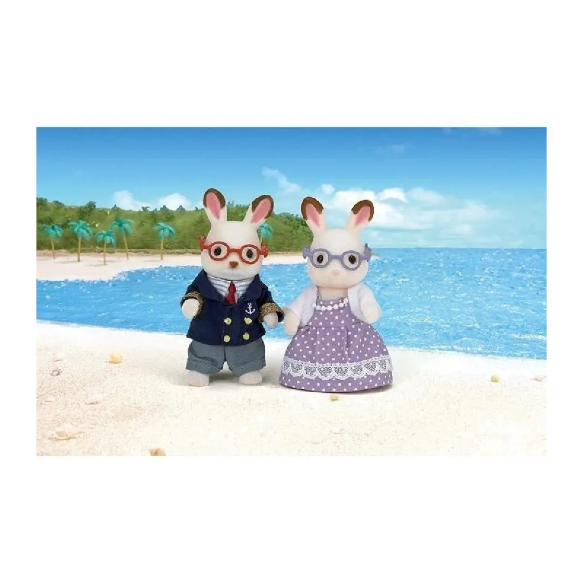 Sylvanian Families Grands parents Lapin chocolat - 5190