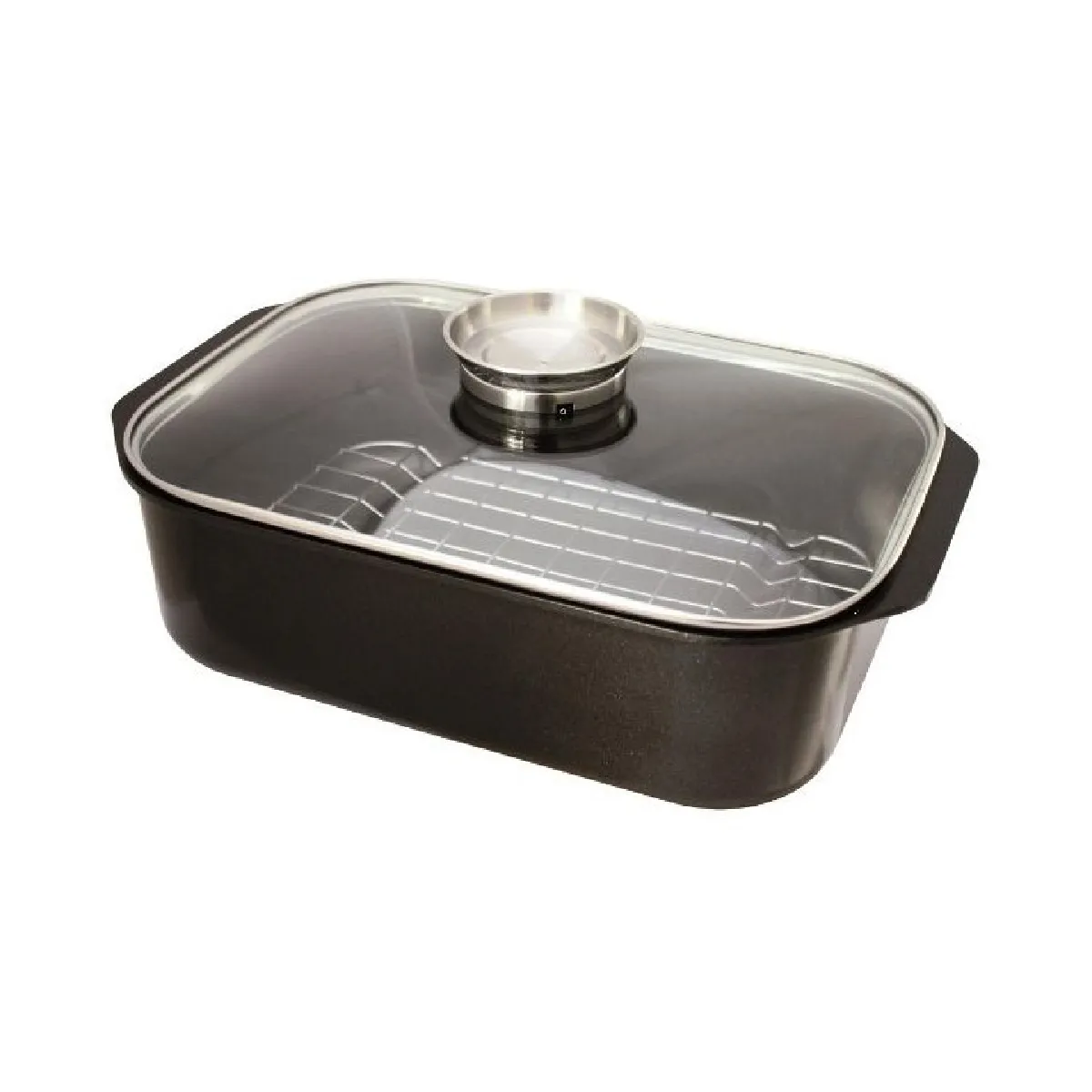 Baumalu Rotissoire Fonte Aluminium - 33 X 21 Cm