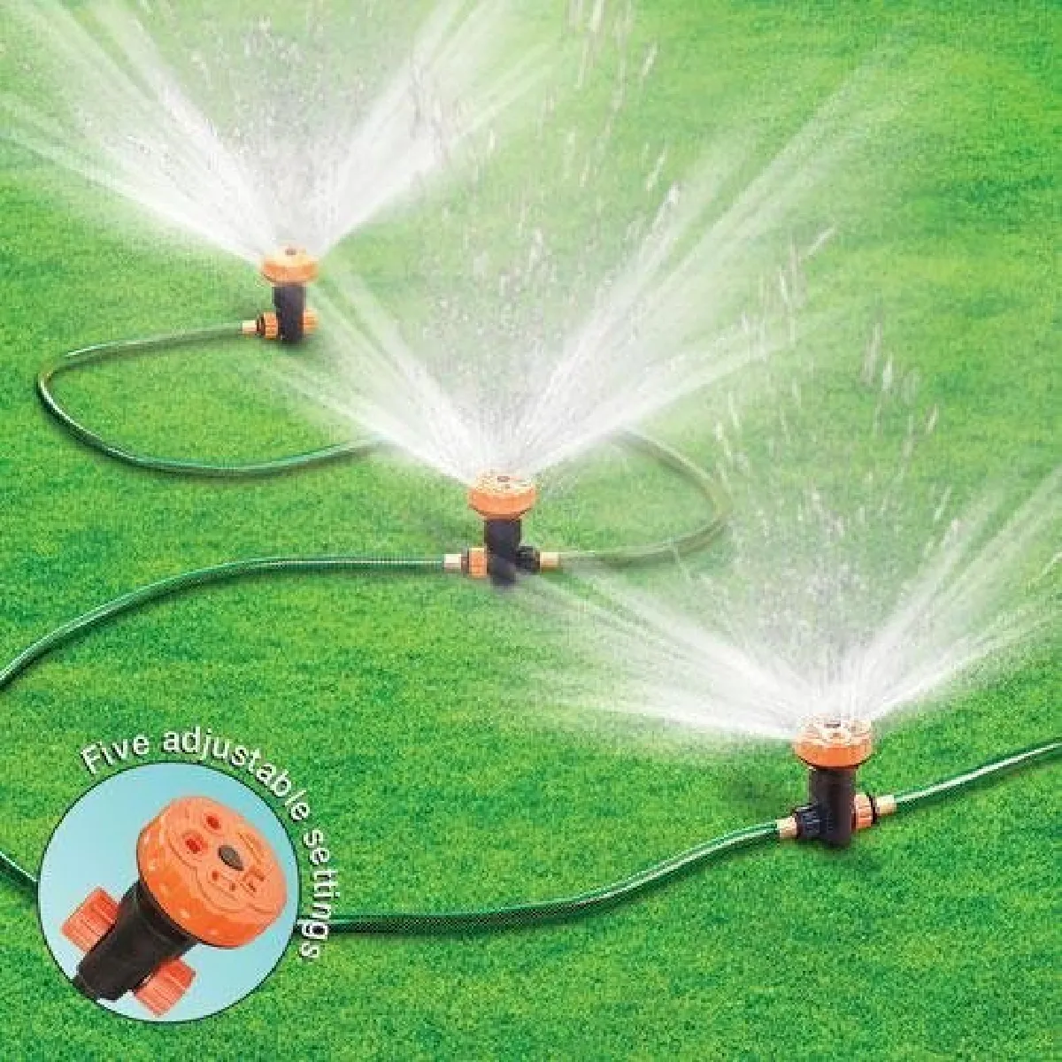 GENERIQUE Syst&egrave;me D'arrosage Automatique Avec Tuyaux Et Arroseurs