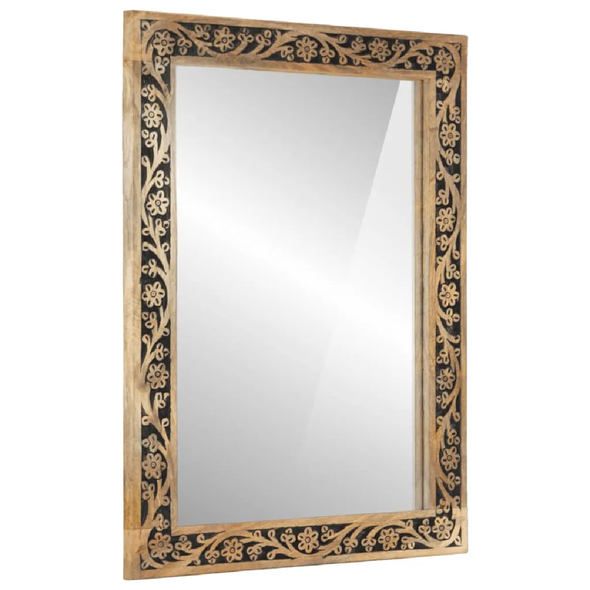 Non Communiqué Beige Miroir De Bain Vidaxl - Image 3