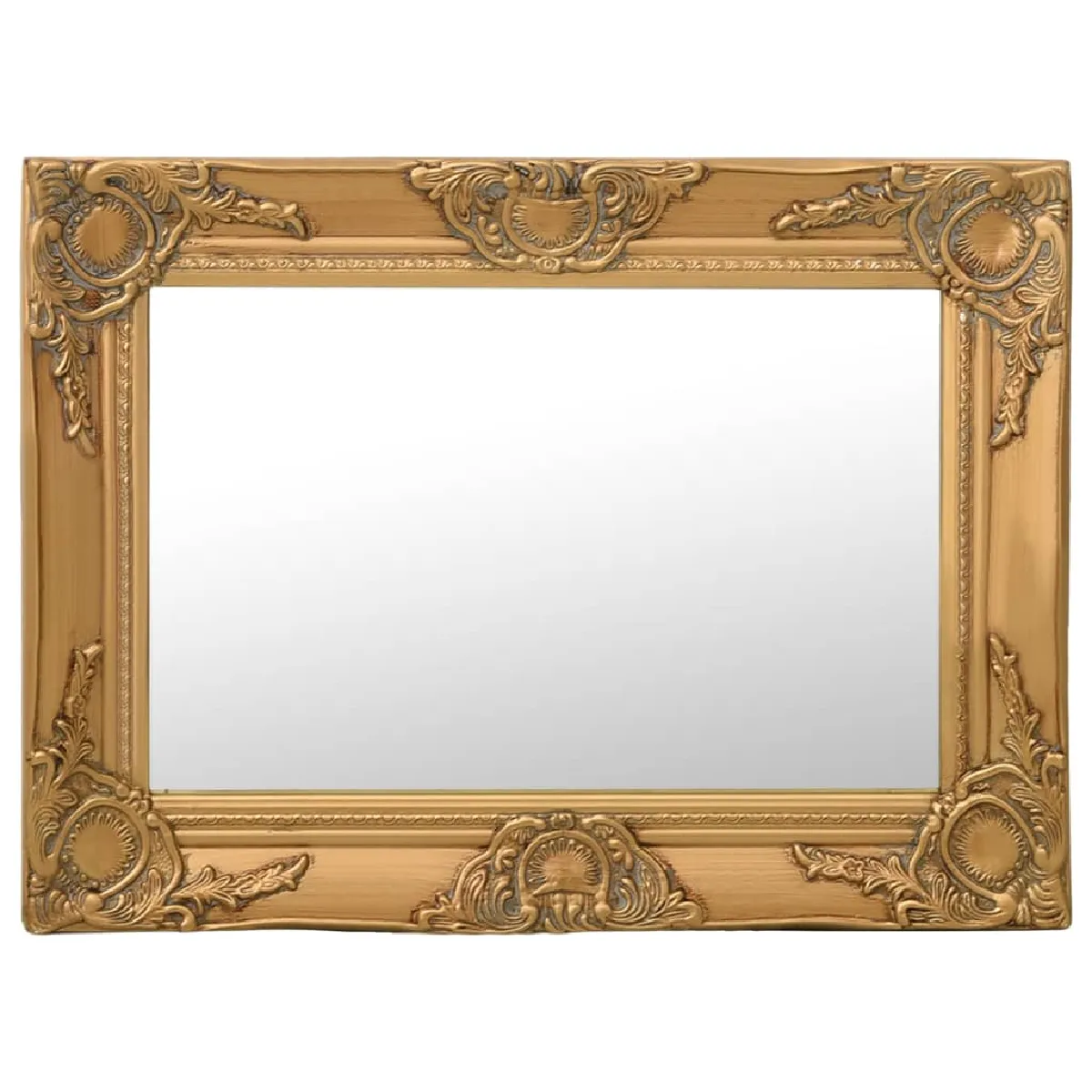 vidaXL Miroir Baroque Doré 60x40 cm
