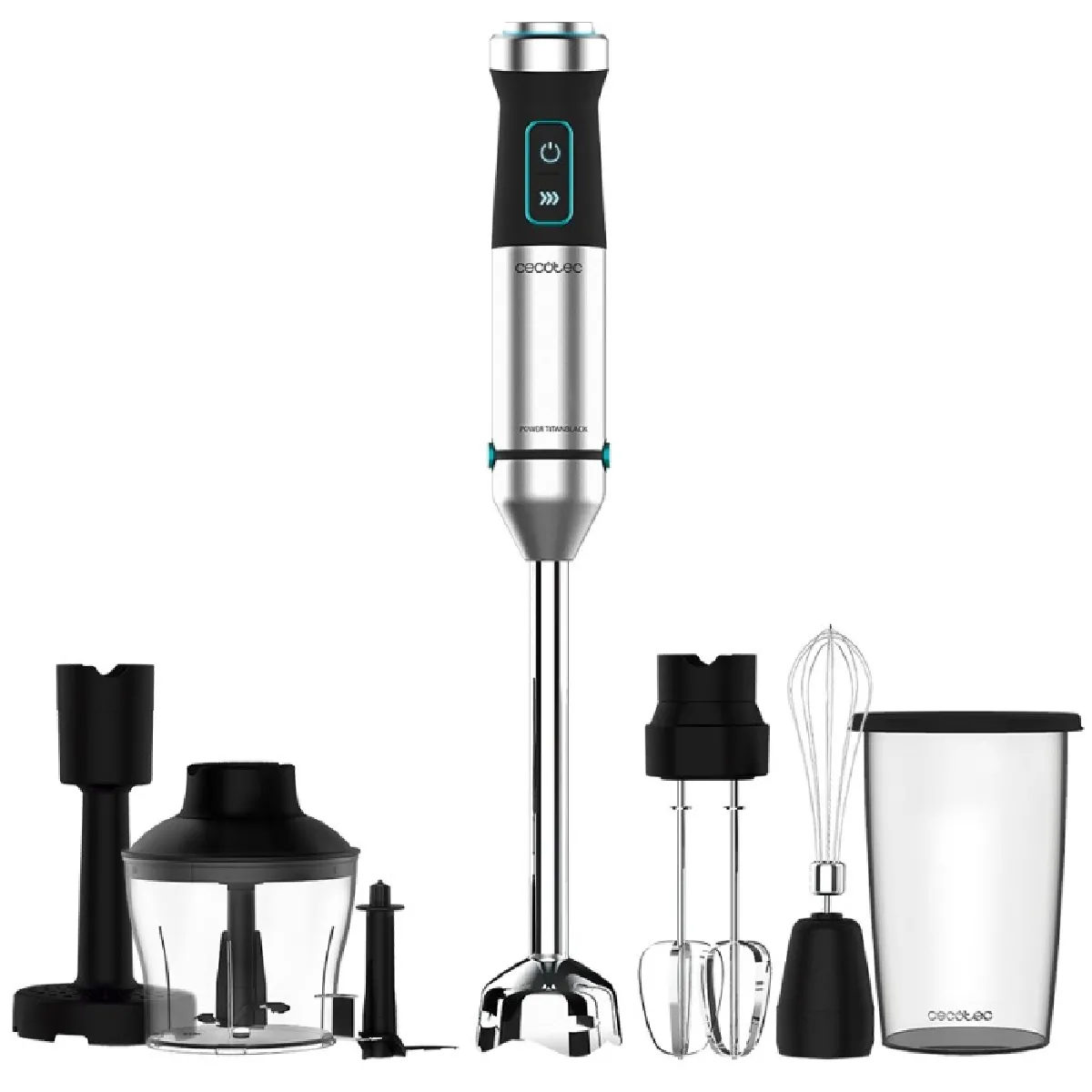 Cecotec Mixeur Plongeant Power Titanblack 1500 Xl Perfectcream & Crush 1500 W - Image 2