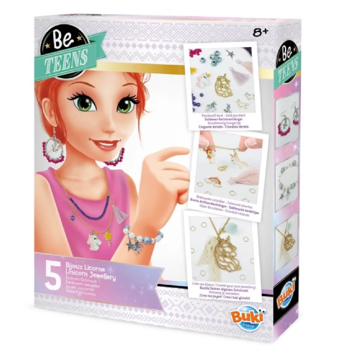 Buki France Buki Kit Fabrication Bijoux Licorne