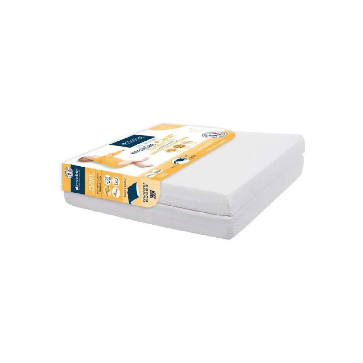 Candide Matelas Pliant - 60 x 120 cm Candide Matelas Pliant - 60 x 120 cm