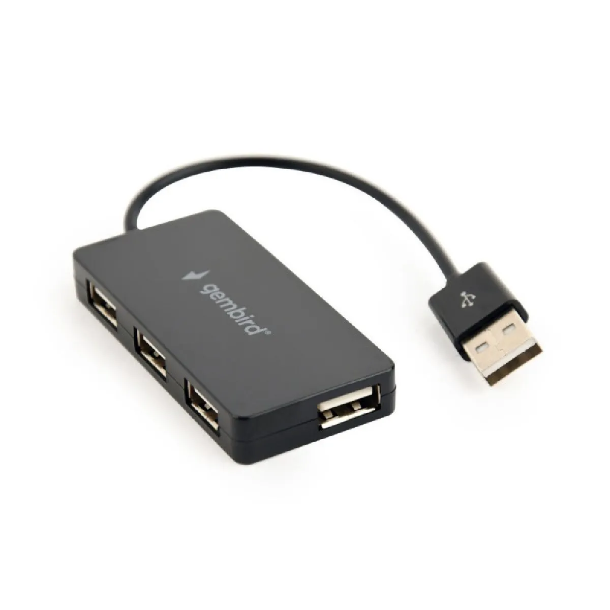 Gembird Uhb-u2p4-04 Usb-a 2.0 Hub Noir