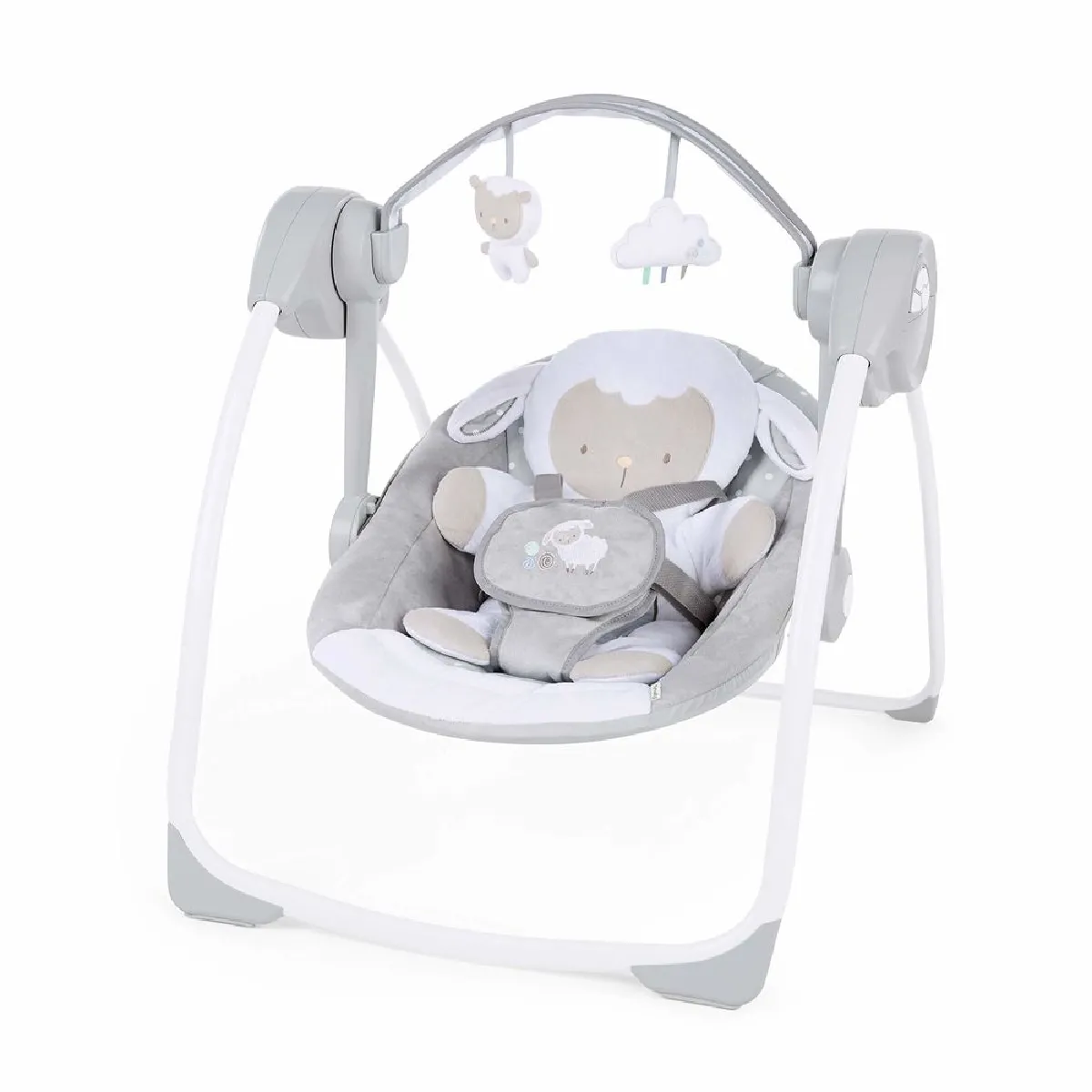 INGENUITY  Si&egrave;ge b&eacute;b&eacute; Cuddle Lamb - Gris